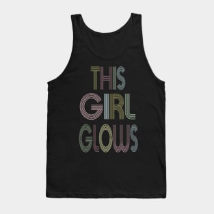 This Girl Glows 80s Tank Top